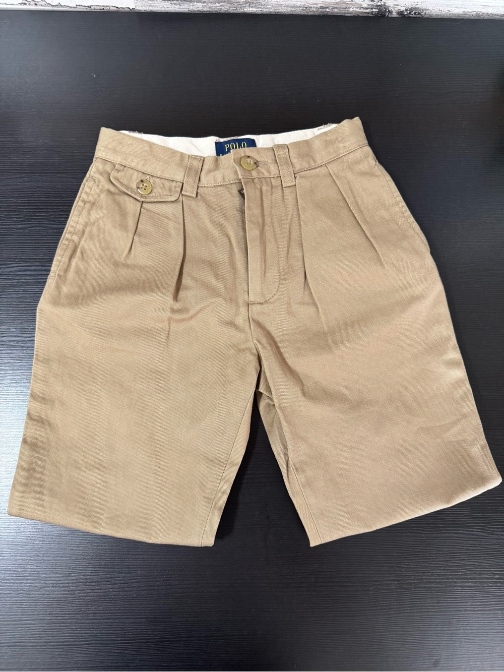 Polo Ralph Lauren- Whitman Relaxed Fit Pleated Chino Pant-Size: 5